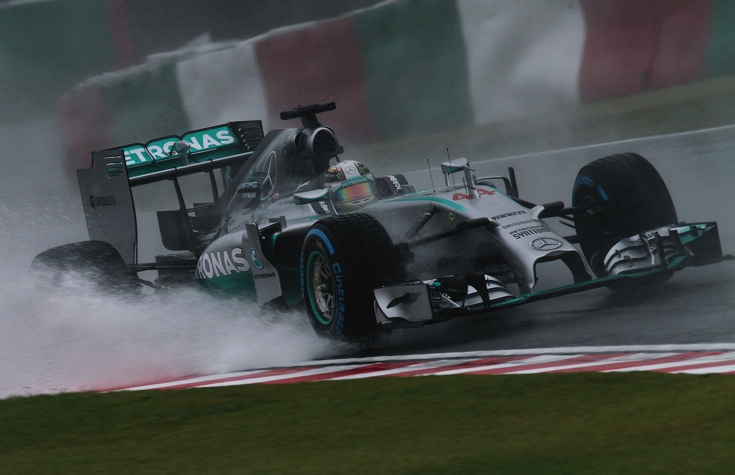 Lewis Hamilton, winner of the 2014 Japanese Grand Prix