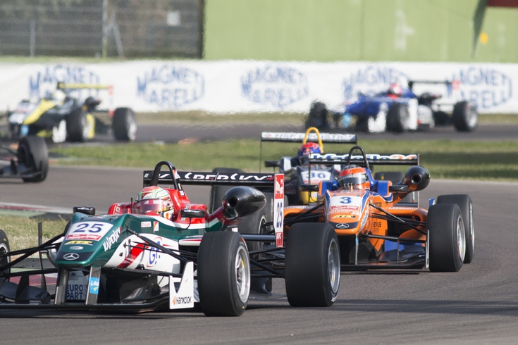 Formula 3 Racing at Imola in 2014